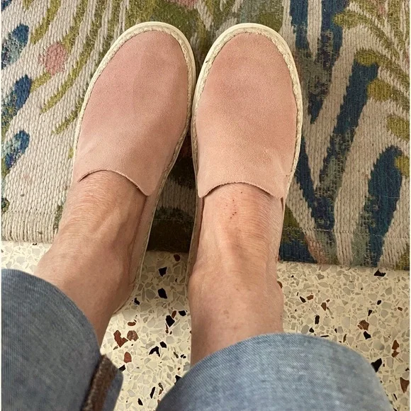 Toms Bloom Suede Rope Espradille Slip On Loafers Women’s/7.5 - Picture 4 of 9